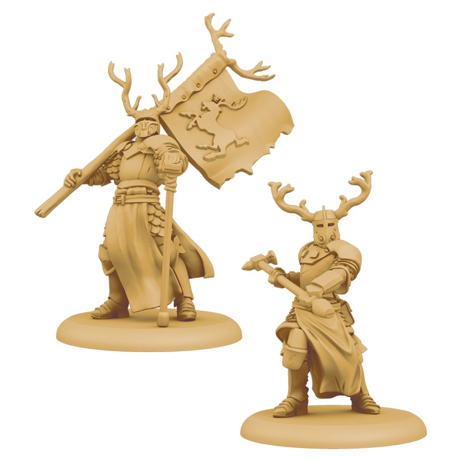 A Song of Ice and Fire : Tabletop Miniatures Game - Baratheon Stag Knights